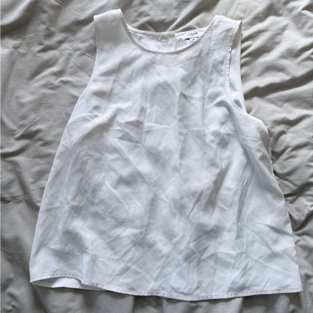 J. Crew Classic Cream Top